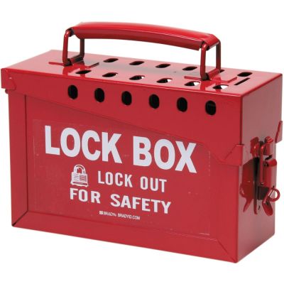Red Group Lockout Box Red Group Lockout Box